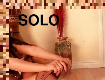 Jenaveve Jolie from Aziani in pantyhose solo