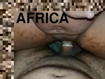 African mature belly
