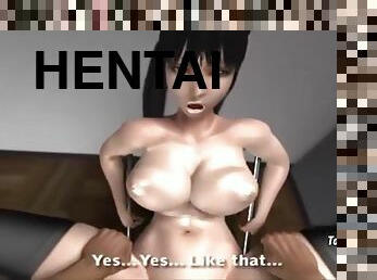 Hot 3d hentai big tits sex