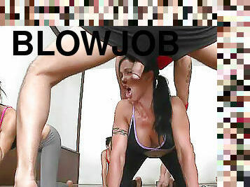 Tight bodies on yoga girls that love cock