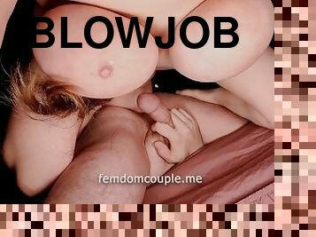 cums in mouth twice during RIMJOB - HOT