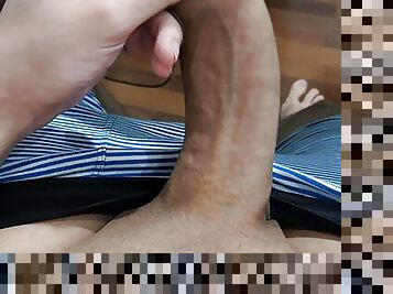 onani, amatør, udløsning, kæmpestor-pik, teenager, bøsse, spiller, ung-18, solo, twink