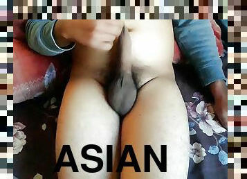 asiatisk, bad, pappa, fisting, masturbation, gammal, smal, anal, cumshot, gigantisk-kuk