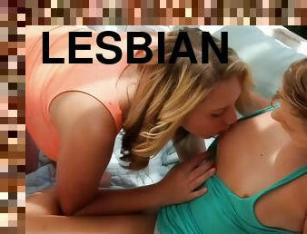 Two smoking hot sexy babes making some lesbian love