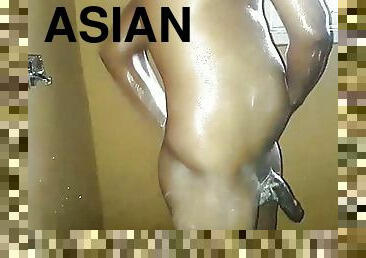 asian, mandi, bapa, pelancapan, tua, dubur, menghisap-zakar, peju, zakar-besar, homoseksual