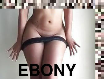 Bottomless ebony twerk