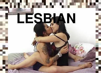 lésbicas, latina, brasil, beijando, fetiche
