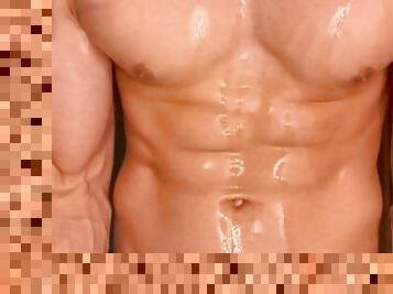 hot body oiled hot guy make you cum