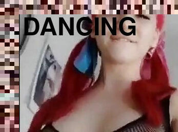 Tiktoker thot dancing on a cock - Emma Fiore