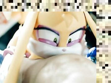 You facefuck Bunnie Rabbot fron Sonic Series  Merengue Z