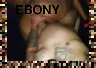 Ebony ssbbw oiled