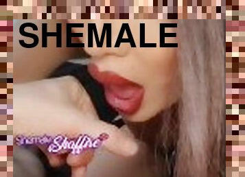 shemale, anal, cumshot, hardcore, transa, creampie, ladyboy, kyssar, sprut