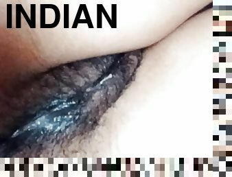 asiatique, poilue, masturbation, vieux, orgasme, chatte-pussy, amateur, mature, maison, indien