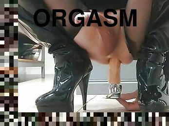 3 x orgasm anal cum