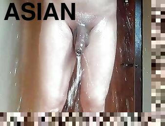 asiatic, masturbare-masturbation, batran, jet-de-sperma, gay, mai-batran, realitate, urs