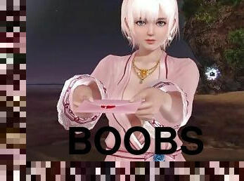 Dead or Alive Xtreme Venus Vacation Luna Valentine's Day Pose Cards Fanservice Appreciation