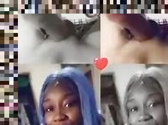 Ebony StepSister wanted to play in filter! So she used one to suck my long dick????