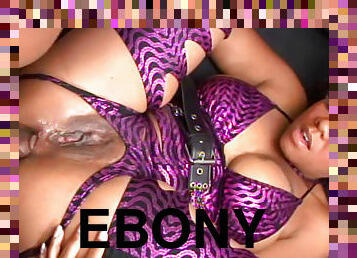 Horny ebony is eager to scream