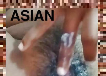 asiatisk, hårete, gammel, pussy, tenåring, hjemmelaget, indian-jenter, creampie, 18år, eldre-older