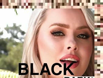 DarkX - Blond Babe Has Snatch Rocked By BIG BLACK COCK