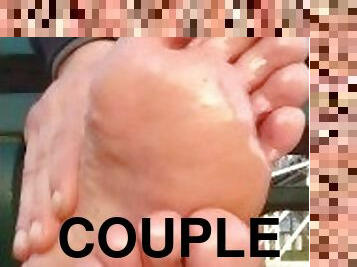 Bisexual Feet JOI for couples