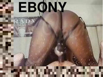 Sissy Slut gets his hole fucked by ebony goddess (FULL VIDEO: Onlyfans/ peggqueenopium)
