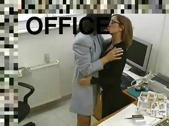 Office lesbos