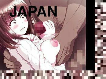 azijski, japanci, animacija, hentai, dečko