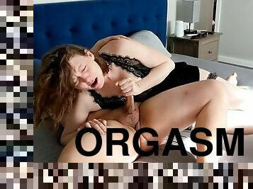 orgasmi, amatööri, anaali, suihinotto, mälliotos, milf, kotitekoinen, pari, sormettaminen, punapää