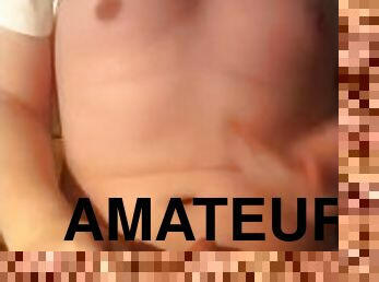 masturbation, amatör, cumshot, gigantisk-kuk, tonåring, juckande, blond, ensam, svensk, kuk