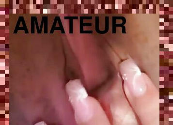 clitoris-bagian-atas-vagina-paling-sensitif, mastubasi, vagina-pussy, isteri, amatir, jenis-pornografi-milf, buatan-rumah, latina, meksiko