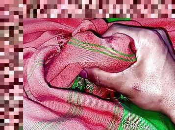 Cum on pink mekhala puan phanek sarong