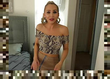 Petite blonde mom in exclusive home sex perversions on cam