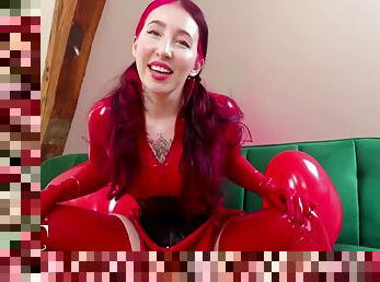 Be My Valentine Latex Joi - Esluna Love