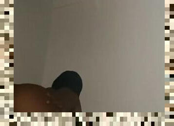 Ebony Rides Dick , Finishes with Deep Backshots