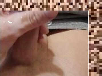 I cum. Sperm was everywhere. Masturbation