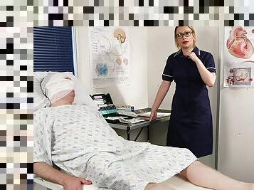 Nurse strips for patient's hard wood