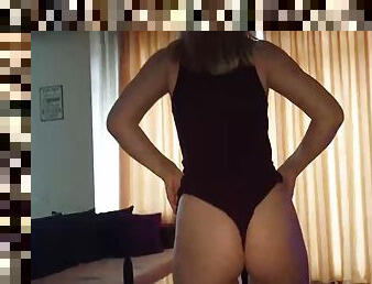 Stunning Blonde Teen Instagram Model Kelly Ann Dildo Stretch Challenge