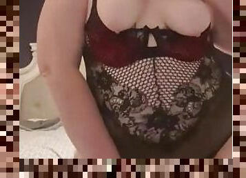 BBW showing off in Lingerie