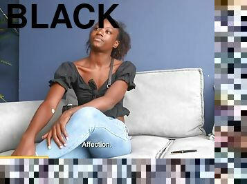 Shy Black-colombian Gets A Backdoor Interview