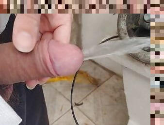 baignade, masturbation, pisser, public, énorme-bite, gay, ejaculation-interne, secousses, fétiche, douche