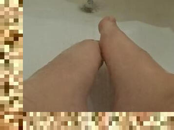 Cum wash my feet for me