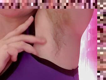 hairy armpits JOI