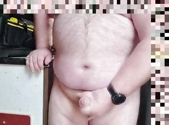 papa, poilue, vieux, mature, ejaculation-sur-le-corps, gay, branlette, joufflue, ejaculation, horny