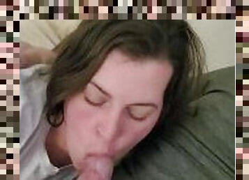 She loves to swallow!!