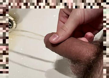 baignade, papa, vieux, pisser, public, amateur, énorme-bite, ados, gay, dad-girl