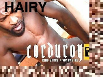 King Byrce breeds Vic's hairy hole hard with his throbbing big cock at Cutler's Den