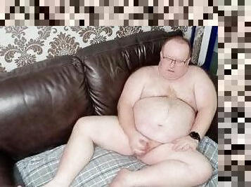 Daddy Cums on Couch