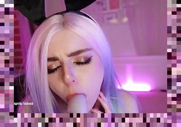 horny Bunny craves your cum on her slutty face TEASER