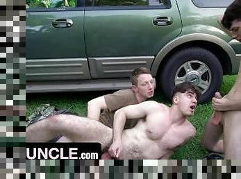 Daniel Dean Gets His Asshole Pounded During Army Training By Two Soldiers Full Movie - SayUncle